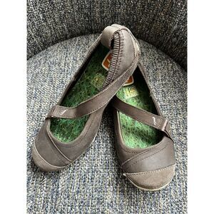 Cushe Boutique Ballet Flats Mary‎ Janes Brown Comfort Shoes Womens 7 Slip On